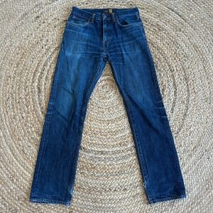 J. Crew Jeans Men's 29 x 32 Slim Straight Dark wash Denim‎